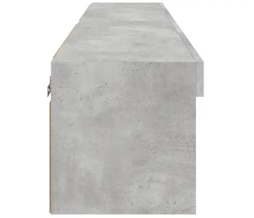 Tv Skapīši Ar Led Apgaismojumu, 2 Gab., Pelēki, 60X30X30 Cm Vidaxl