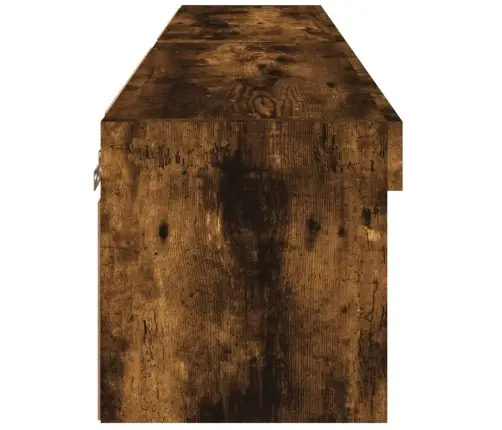 Led-Tuledega Telerikapid 2 Tk, Suitsutatud Tamm, 60X30X30 Cm