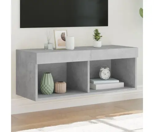 Tv Skapītis Ar Led Lampiņām, Betona Pelēki, 80X30X30 Cm Vidaxl Tv Skapītis Ar Led Lampiņām, Betona Pelēki, 80X30X30 Cm Vidaxl