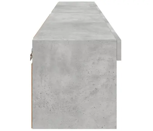 Tv Spintelės Su Led Lemputėmis, 2Vnt., Betono, 80X30X30Cm Tv Spintelės Su Led Lemputėmis, 2Vnt., Betono, 80X30X30Cm