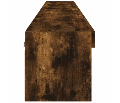 Tv Skapīši Ar Led Lampiņām, 2 Gab., Ozolkoka Krāsa, 80X30X30 Cm Vidaxl