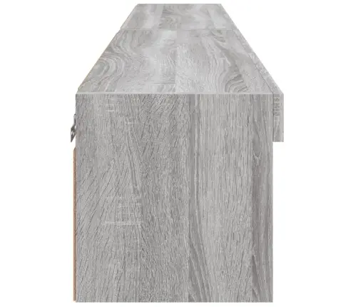 Tv Spintelės Su Led, 2Vnt., Pilkos Ąžuolo, 80X30X30Cm Tv Spintelės Su Led, 2Vnt., Pilkos Ąžuolo, 80X30X30Cm