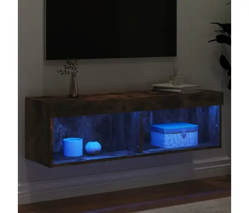 Tv Skapītis Ar Led Lampiņām, Ozolkoka Krāsa, 100X30X30 Cm Vidaxl Tv Skapītis Ar Led Lampiņām, Ozolkoka Krāsa, 100X30X30 Cm Vidaxl