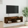 Tv Skapītis Ar Led Lampiņām, Ozolkoka Krāsa, 100X30X30 Cm Vidaxl Tv Skapītis Ar Led Lampiņām, Ozolkoka Krāsa, 100X30X30 Cm Vidaxl