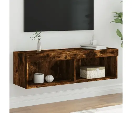 Tv Skapītis Ar Led Lampiņām, Ozolkoka Krāsa, 100X30X30 Cm Vidaxl Tv Skapītis Ar Led Lampiņām, Ozolkoka Krāsa, 100X30X30 Cm Vidaxl