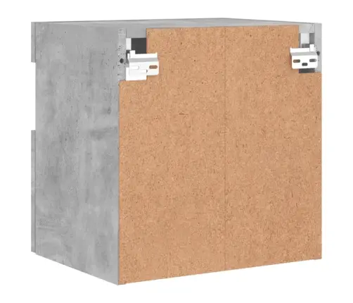 Tv Galdiņi Ar Led Lampiņām, 2 Gab., Betona Pelēki, 40X30X40 Cm Vidaxl