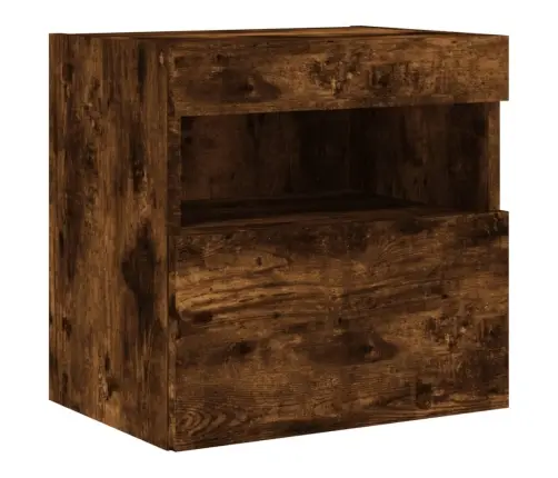 Tv Plaukti Ar Led Lampiņām, 2 Gab., 40X30X40 Cm, Ozolkoka Krāsa Vidaxl Tv Plaukti Ar Led Lampiņām, 2 Gab., 40X30X40 Cm, Ozolkoka Krāsa Vidaxl