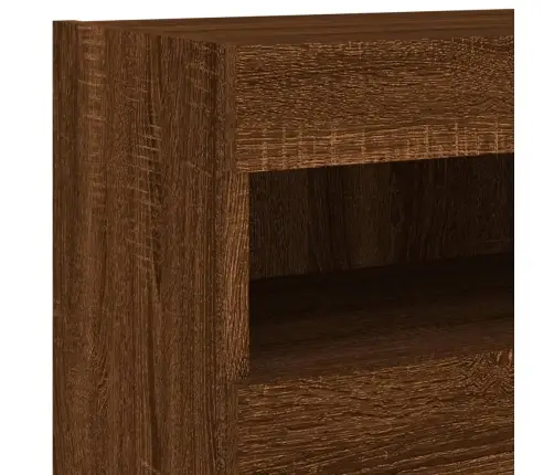 Teleri Seinakapp Led-Tuledega, Pruun Tamm, 40 X 30 X 40 Cm Teleri Seinakapp Led-Tuledega, Pruun Tamm, 40 X 30 X 40 Cm