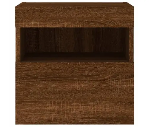 Teleri Seinakapp Led-Tuledega, Pruun Tamm, 40 X 30 X 40 Cm Teleri Seinakapp Led-Tuledega, Pruun Tamm, 40 X 30 X 40 Cm