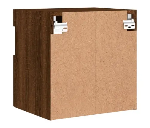 Teleri Seinakapp Led-Tuledega, Pruun Tamm, 40 X 30 X 40 Cm Teleri Seinakapp Led-Tuledega, Pruun Tamm, 40 X 30 X 40 Cm