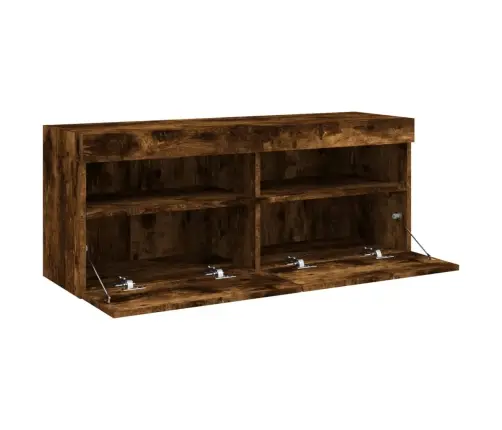 Teleri Seinakapp Led-Tuledega, Suitsutamm, 100 X 30 X 40 Cm Teleri Seinakapp Led-Tuledega, Suitsutamm, 100 X 30 X 40 Cm