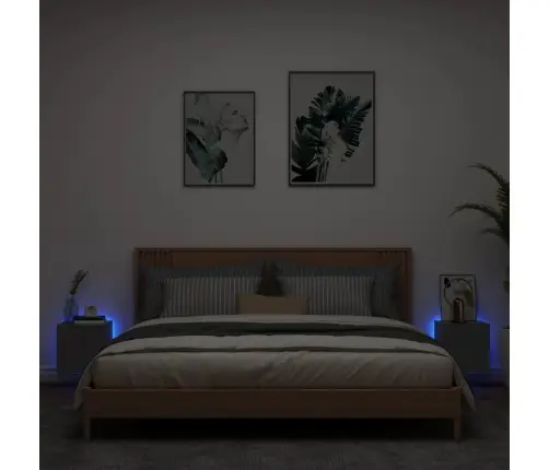 Teleri Seinakapid Led-Tuledega 2 Tk, Must, 30,5 X 35 X 30 Cm Teleri Seinakapid Led-Tuledega 2 Tk, Must, 30,5 X 35 X 30 Cm