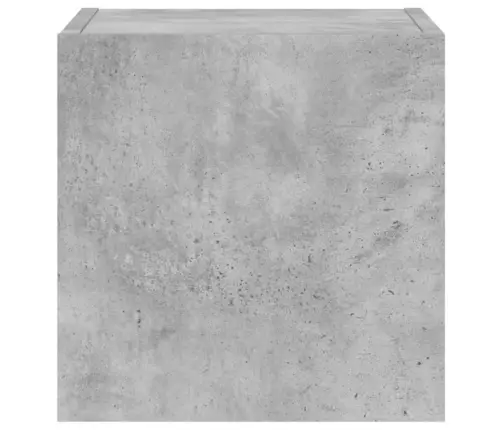 Teleri Seinakapid Led-Tuledega 2 Tk, Betoonhall, 30,5X35X30 Cm