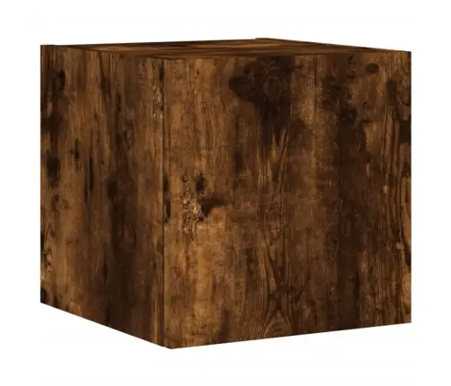 Tv Plaukti Ar Led Lampiņām, 30,5X35X30 Cm, Ozolkoka Krāsā Vidaxl