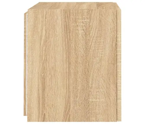 Tv Plaukti Ar Led Lampiņām, 40,5X35X40 Cm, Koka Krāsā Vidaxl Tv Plaukti Ar Led Lampiņām, 40,5X35X40 Cm, Koka Krāsā Vidaxl