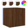 Tv Plaukti Ar Led Lampiņām, 2 Gab., 40,5X35X40 Cm, Brūna Ozola Vidaxl Tv Plaukti Ar Led Lampiņām, 2 Gab., 40,5X35X40 Cm, Brūna Ozola Vidaxl
