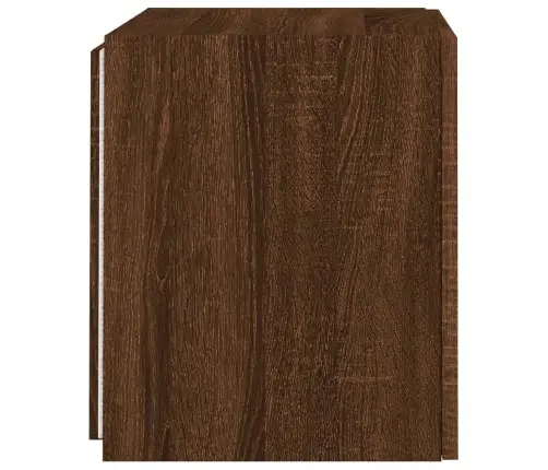 Tv Plaukti Ar Led Lampiņām, 2 Gab., 40,5X35X40 Cm, Brūna Ozola Vidaxl Tv Plaukti Ar Led Lampiņām, 2 Gab., 40,5X35X40 Cm, Brūna Ozola Vidaxl