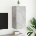 Tv Galdiņi Ar Led Lampiņām, Betona Pelēki, 40,5X35X80 Cm Vidaxl