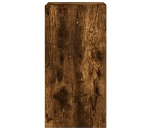 Tv Plaukti Ar Led Lampiņām, 40,5X35X80 Cm, Ozolkoka Krāsā Vidaxl
