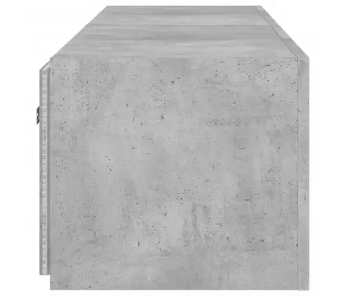 Tv Galdiņi Ar Led Lampiņām, 2 Gab., Betona Pelēki, 80X35X31 Cm Vidaxl