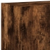 Sieninė Tv Spintelė Su Led Lemputėmis, Dūminė, 60X35X41Cm