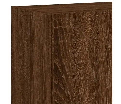 Teleri Seinakapp Led-Tuledega, Pruun Tamm, 80 X 35 X 41 Cm Teleri Seinakapp Led-Tuledega, Pruun Tamm, 80 X 35 X 41 Cm