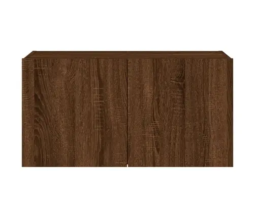 Teleri Seinakapp Led-Tuledega, Pruun Tamm, 80 X 35 X 41 Cm Teleri Seinakapp Led-Tuledega, Pruun Tamm, 80 X 35 X 41 Cm