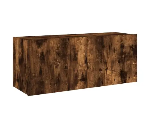 Tv Plaukti Ar Led Lampiņām, 100X35X41 Cm, Ozolkoka Krāsā Vidaxl Tv Plaukti Ar Led Lampiņām, 100X35X41 Cm, Ozolkoka Krāsā Vidaxl