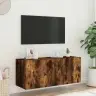 Tv Plaukti Ar Led Lampiņām, 100X35X41 Cm, Ozolkoka Krāsā Vidaxl Tv Plaukti Ar Led Lampiņām, 100X35X41 Cm, Ozolkoka Krāsā Vidaxl
