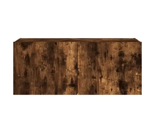 Tv Plaukti Ar Led Lampiņām, 100X35X41 Cm, Ozolkoka Krāsā Vidaxl Tv Plaukti Ar Led Lampiņām, 100X35X41 Cm, Ozolkoka Krāsā Vidaxl