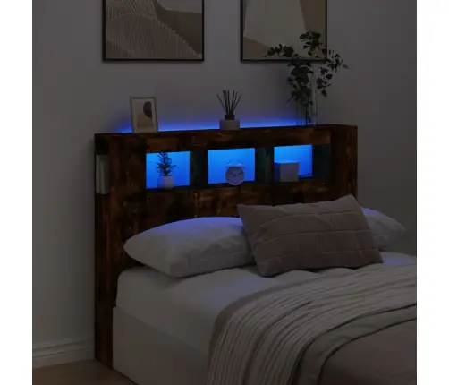 Led Galvūgalis, Dūminio Ąžuolo, 140X18,5X103,5cm Mediena