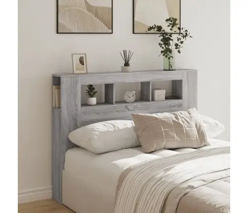 Led Galvūgalis, Pilkas Ąžuolo, 140X18,5X103,5cm Mediena