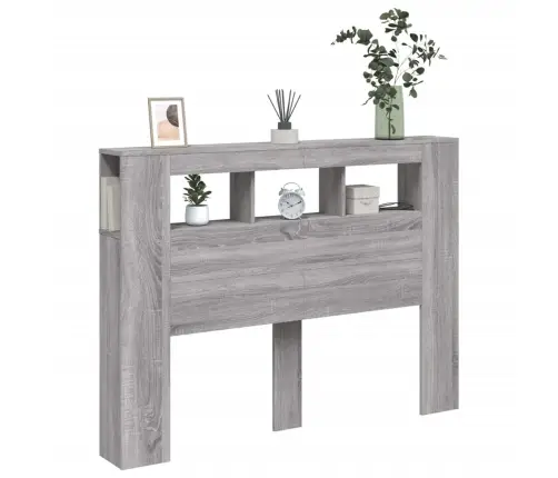 Led Galvūgalis, Pilkas Ąžuolo, 140X18,5X103,5cm Mediena