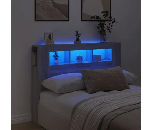 Led Galvūgalis, Pilkas Ąžuolo, 140X18,5X103,5cm Mediena