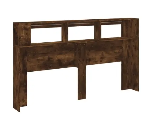 Voodipeats Lediga Suitsutatud Tamm 180X18,5X103,5 Cm Tehispuit Voodipeats Lediga Suitsutatud Tamm 180X18,5X103,5 Cm Tehispuit