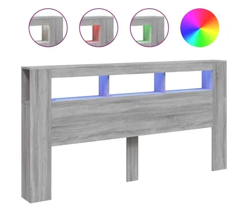 Led Galvūgalis, Pilkas Ąžuolo, 200X18,5X103,5cm Mediena