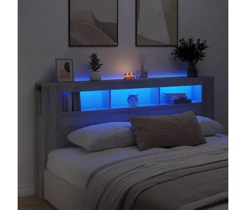 Led Galvūgalis, Pilkas Ąžuolo, 200X18,5X103,5cm Mediena