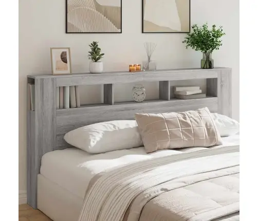 Led Galvūgalis, Pilkas Ąžuolo, 200X18,5X103,5cm Mediena