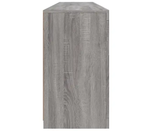 Kumode Ar Led Lampiņām, Pelēka Ozolkoka Krāsa, 162X37X67 Cm Vidaxl