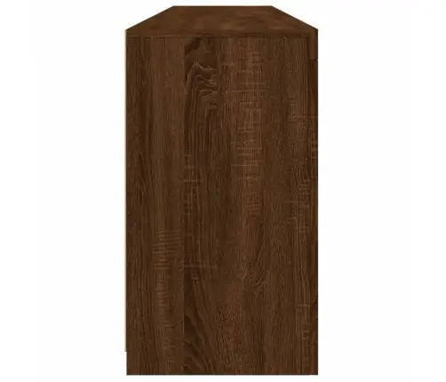 Šoninė Spintelė Su Led Lemputėmis, Ruda Ąžuolo, 162X37X67Cm