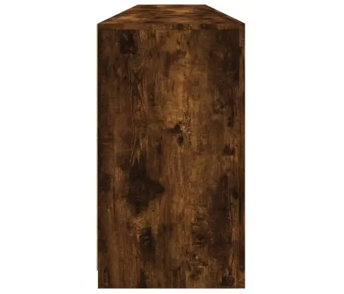 Šoninė Spintelė Su Led Lemputėmis, Dūminio Ąžuolo, 202X37X67Cm