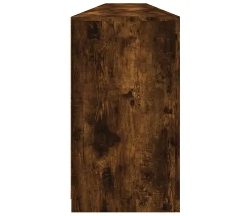 Kumode Ar Led Lampiņām, Ozolkoka Krāsa, 283X37X67 Cm Vidaxl