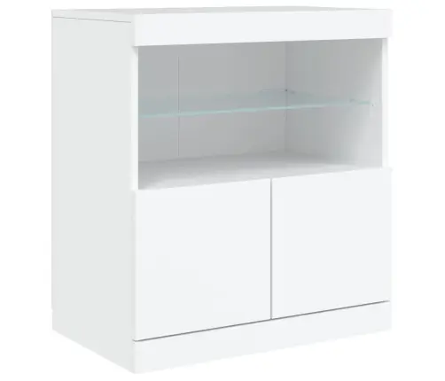 Kumode Ar Led Lampiņām, Balta, 283X37X67 Cm Vidaxl Kumode Ar Led Lampiņām, Balta, 283X37X67 Cm Vidaxl