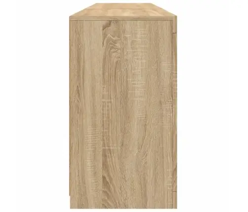 Puhvetkapp Led-Tuledega, Sonoma Tamm, 162X37X67 Cm