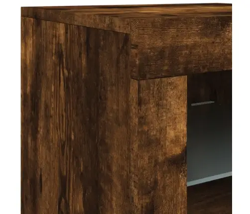 Kumode Ar Led Lampiņām, Ozolkoka Krāsa, 162X37X67 Cm Vidaxl Kumode Ar Led Lampiņām, Ozolkoka Krāsa, 162X37X67 Cm Vidaxl