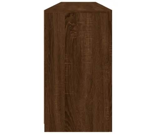 Puhvetkapp Led-Tuledega, Hele Tamm, 162X37X67 Cm