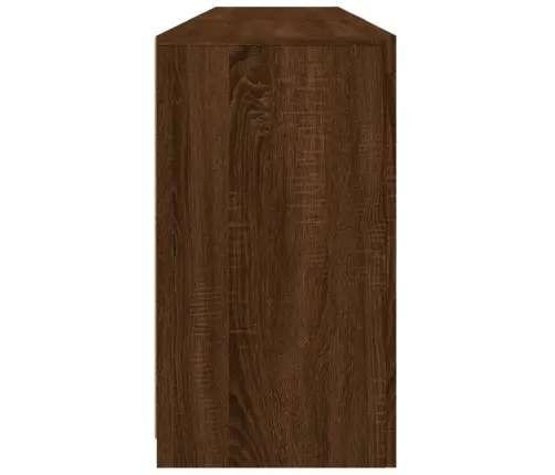Šoninė Spintelė Su Led Lemputėmis, Ruda Ąžuolo, 181,5X37X67Cm Šoninė Spintelė Su Led Lemputėmis, Ruda Ąžuolo, 181,5X37X67Cm
