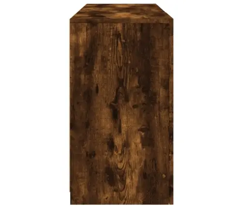 Kumode Ar Led Lampiņām, Ozolkoka Krāsa, 123X37X67 Cm Vidaxl