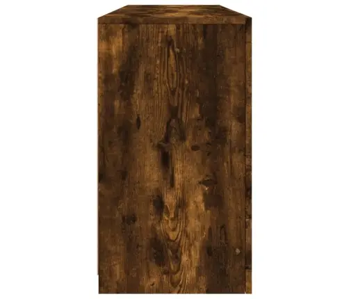 Kumode Ar Led Lampiņām, Ozolkoka Krāsa, 163X37X67 Cm Vidaxl