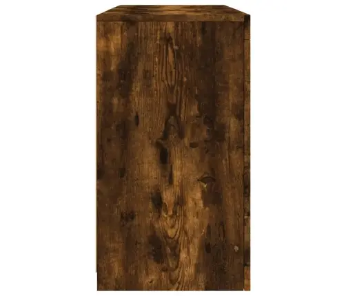 Kumode Ar Led Lampiņām, Ozolkoka Krāsa, 123X37X67 Cm Vidaxl